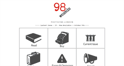 Desktop Screenshot of 98wounds.com